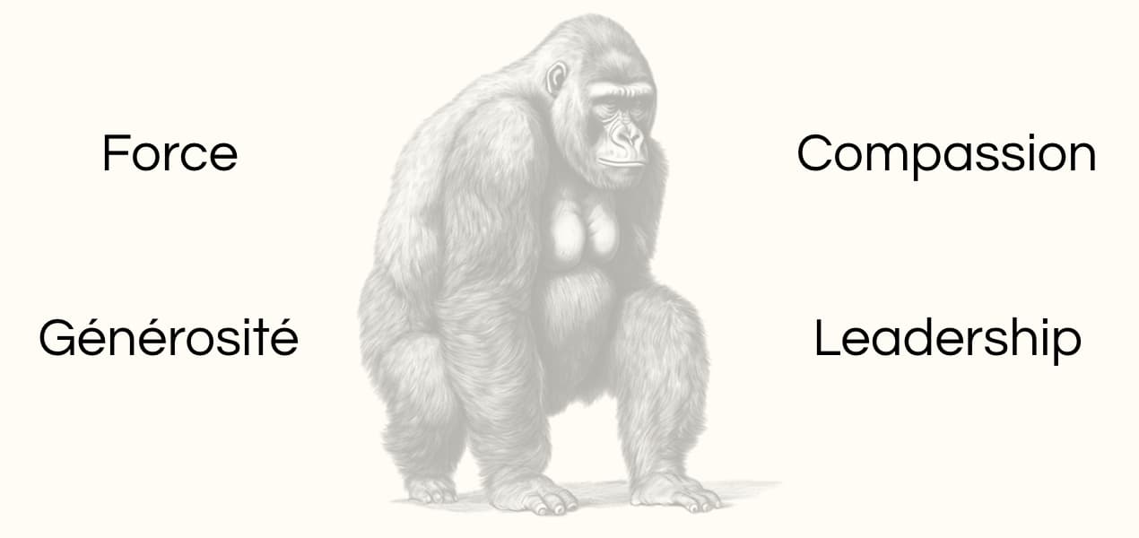 Signification animal totem gorille