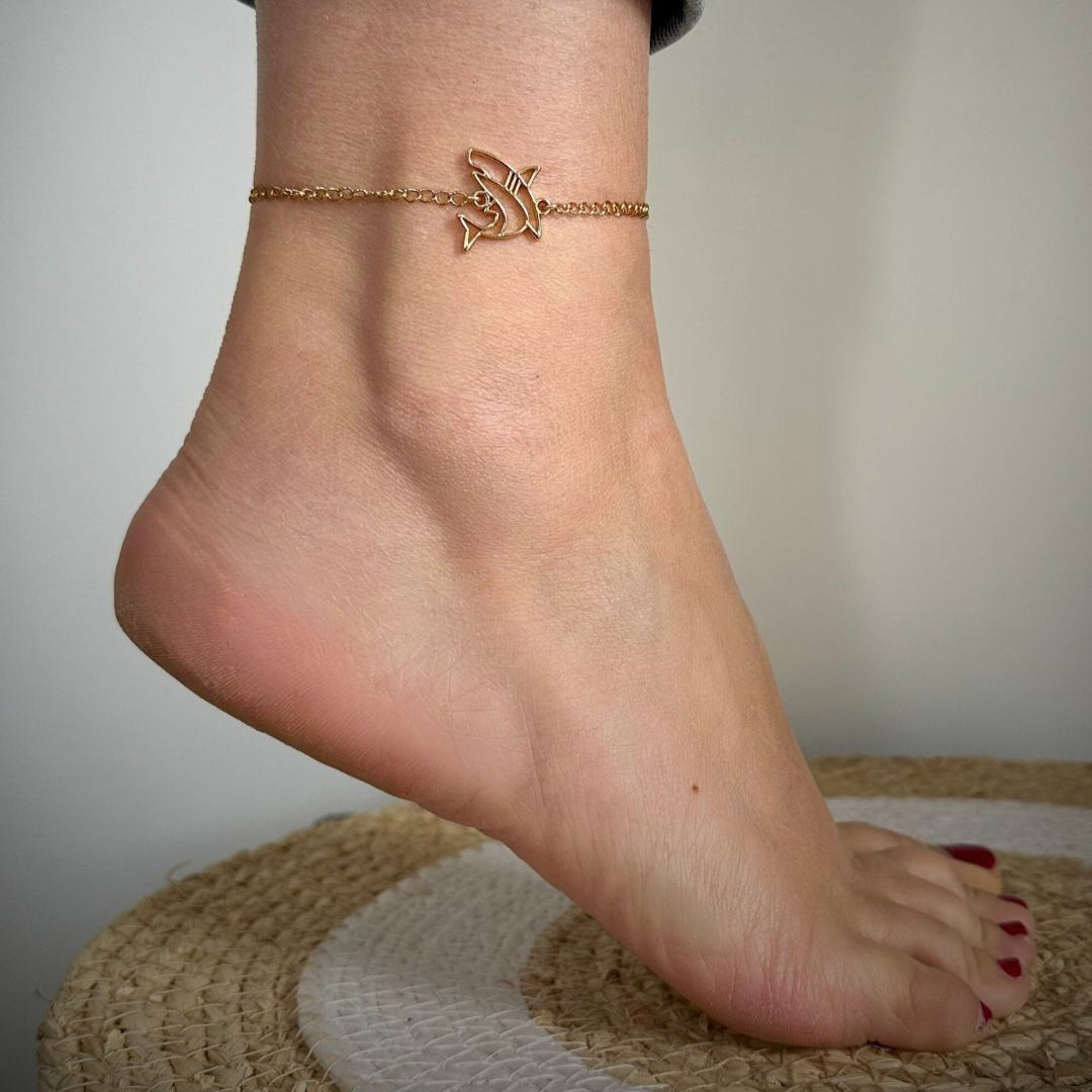 Bracelet de cheville requin