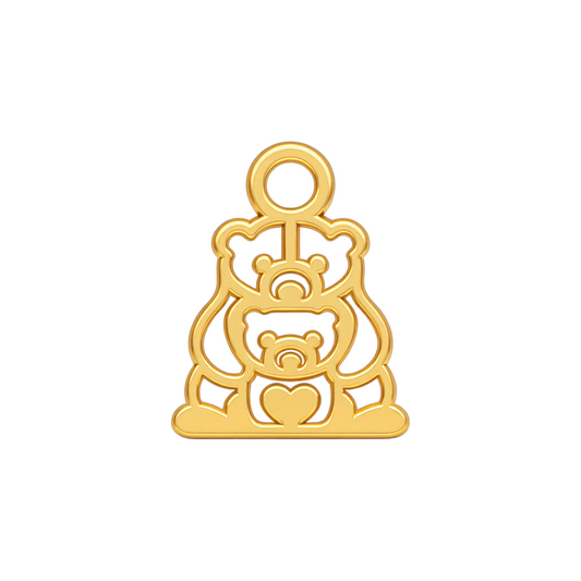 Charm Bear and Cub Fauna Kids
