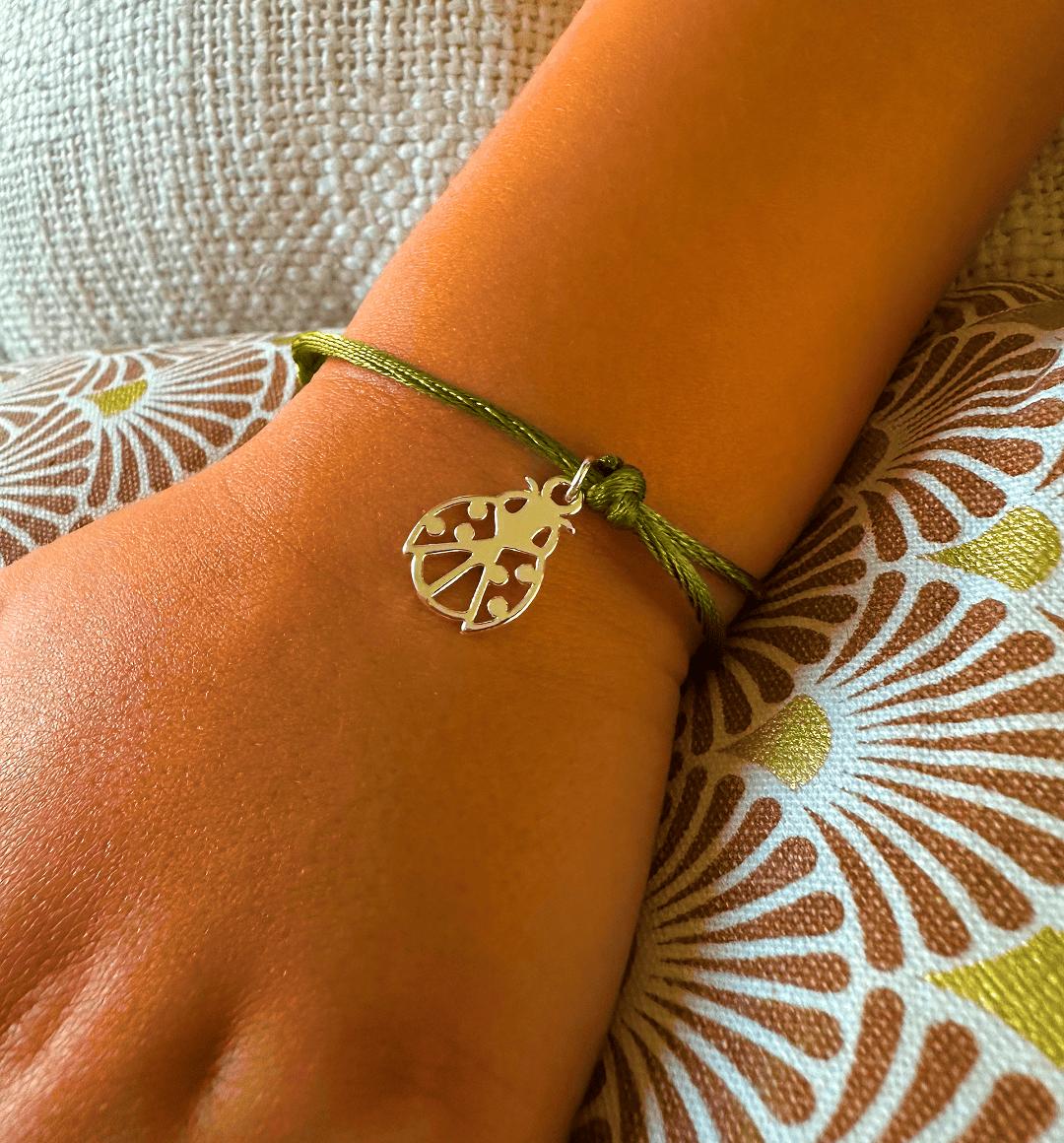 Bracelet Enfant Coccinelle