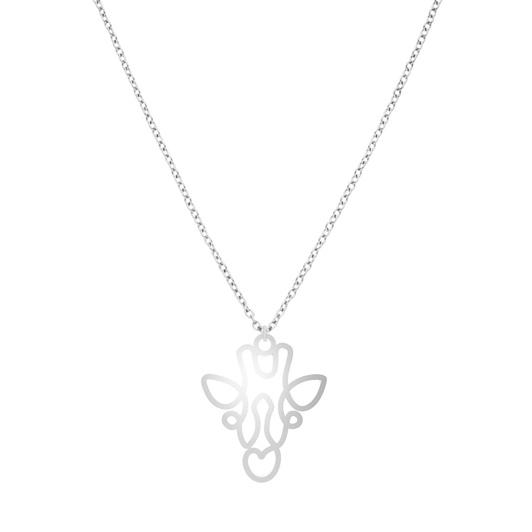 Collier Girafe One Line