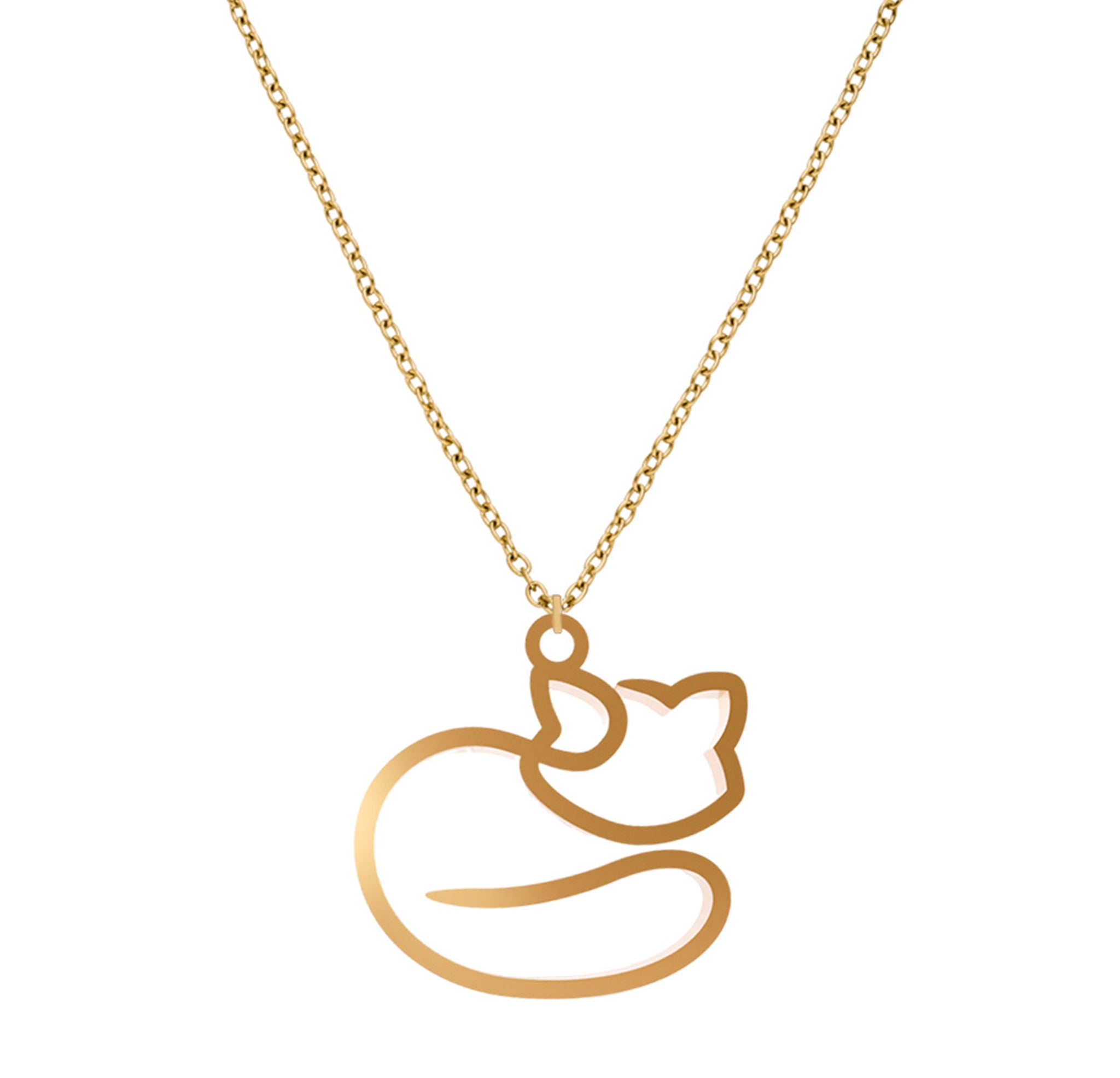 Collier Panda Roux One Line