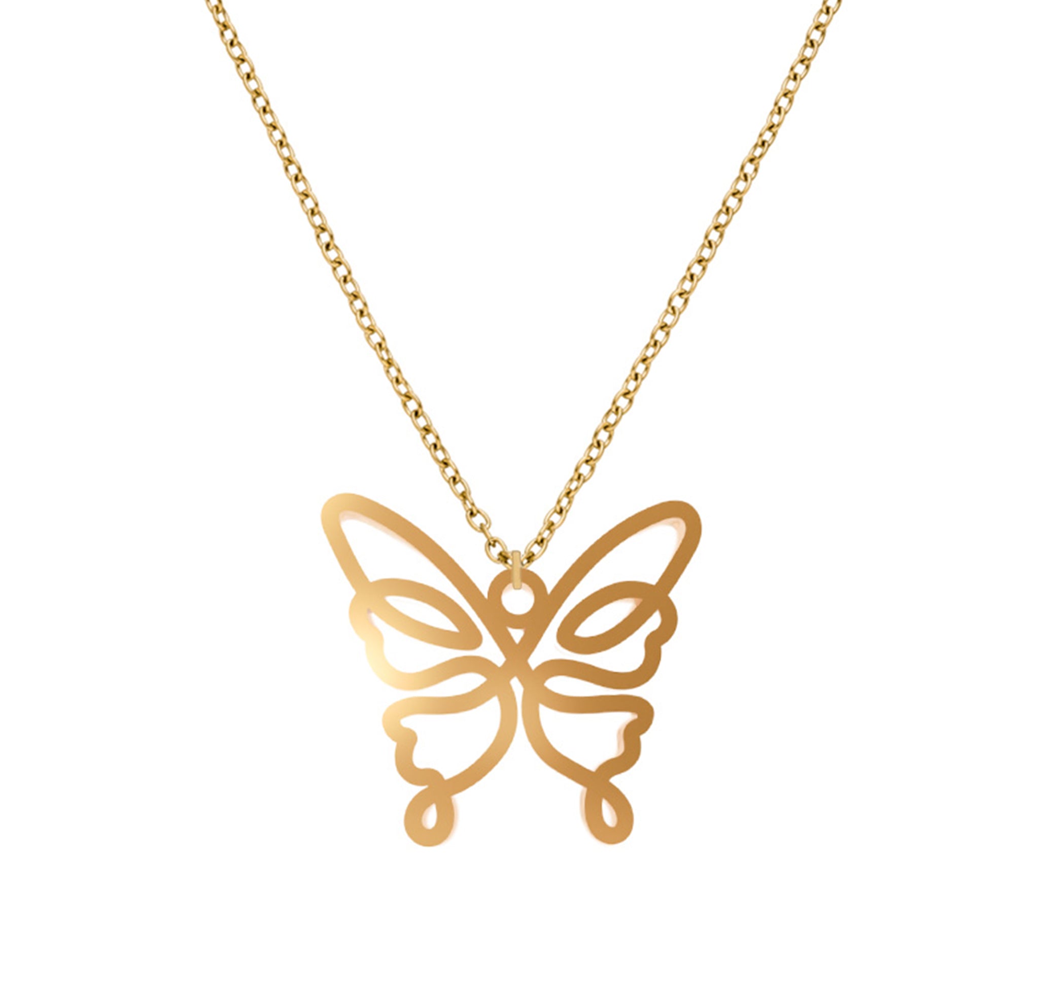 Collier Papillon One Line