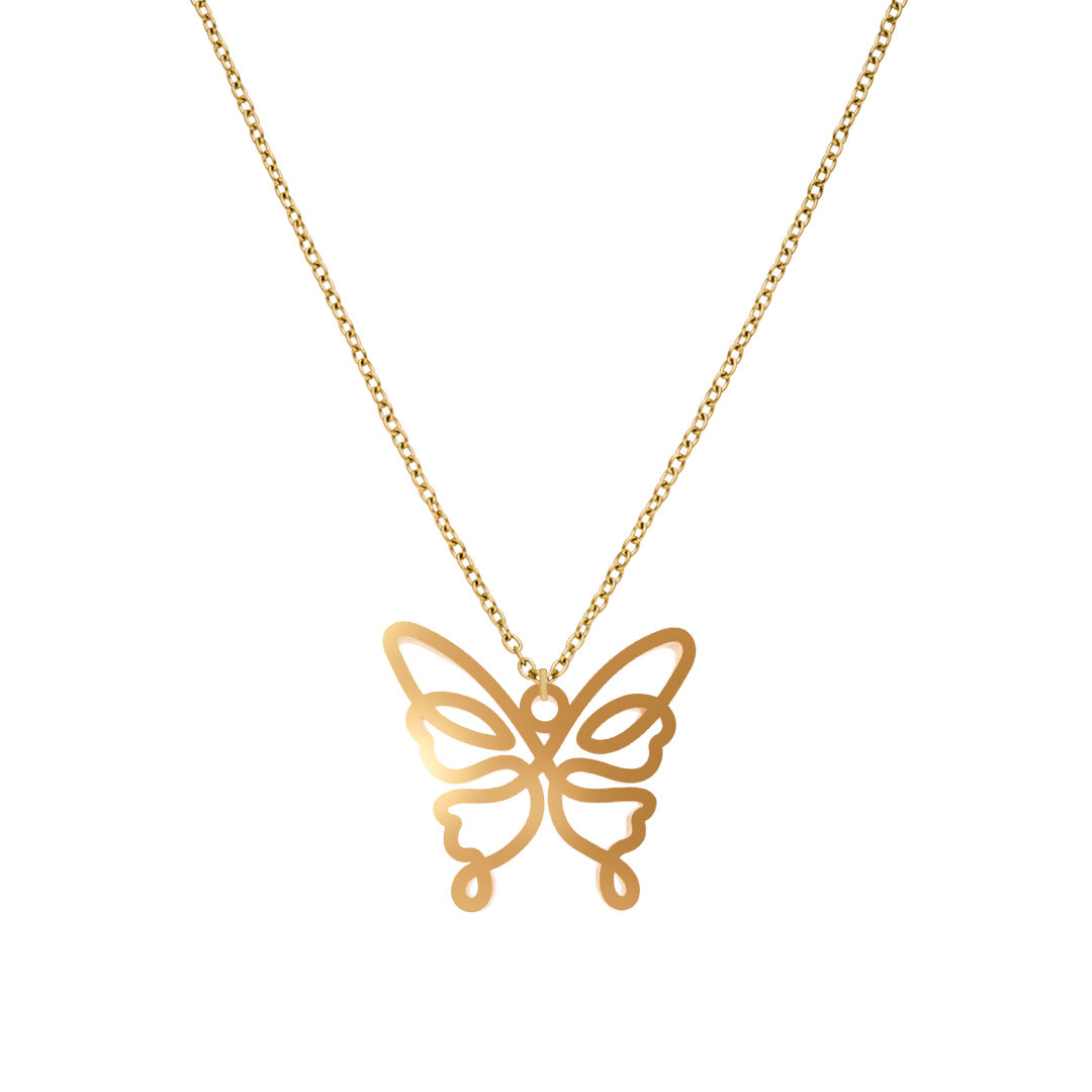 Collier Papillon One Line