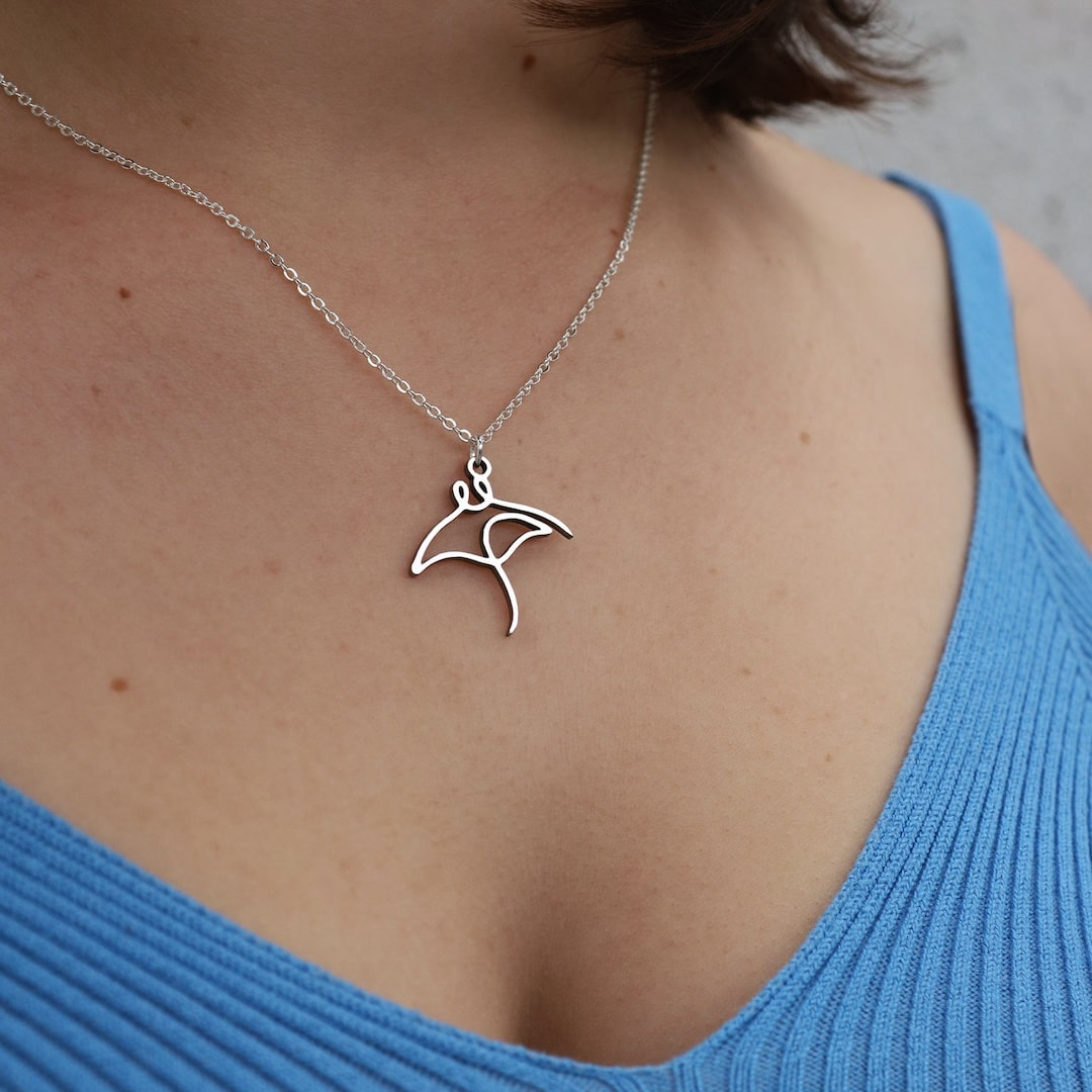 Ray Necklace One Line