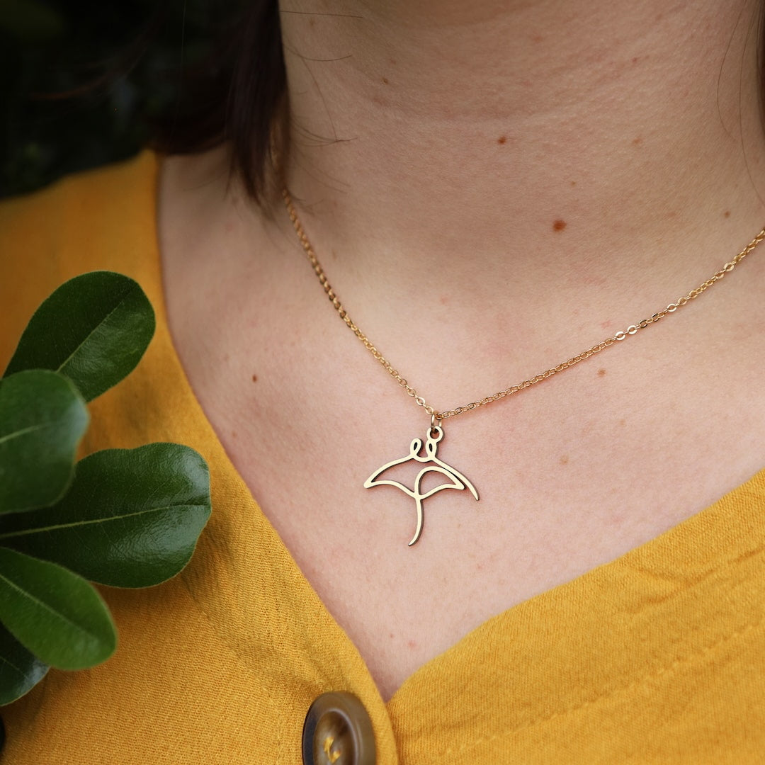 Ray Necklace One Line