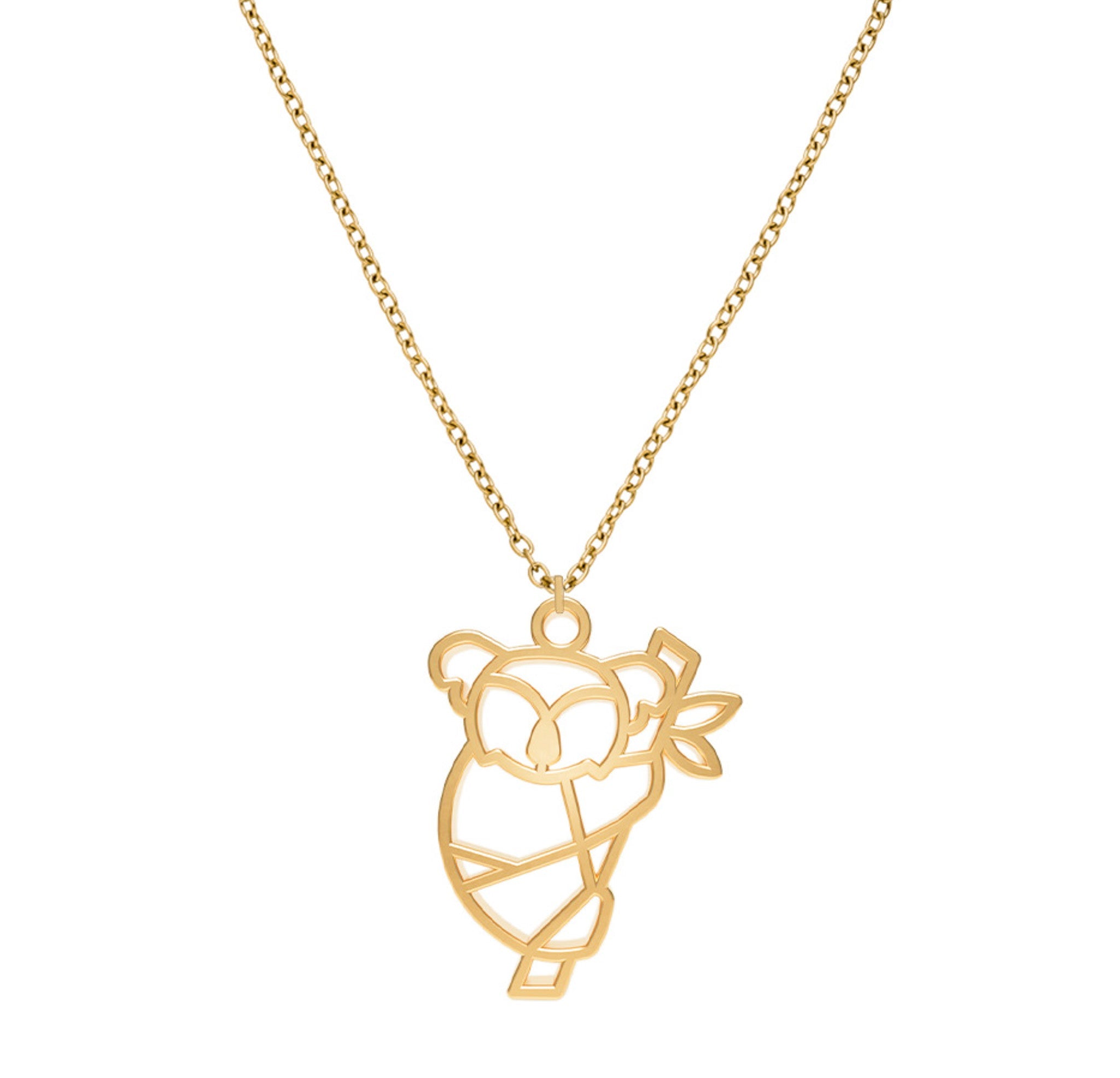 Collier Koala Or Chaîne