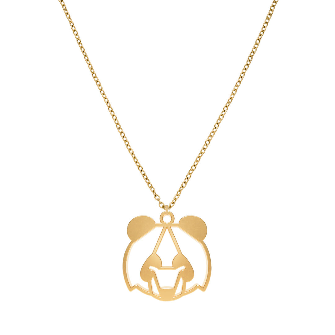 Collier Panda Or Chaîne