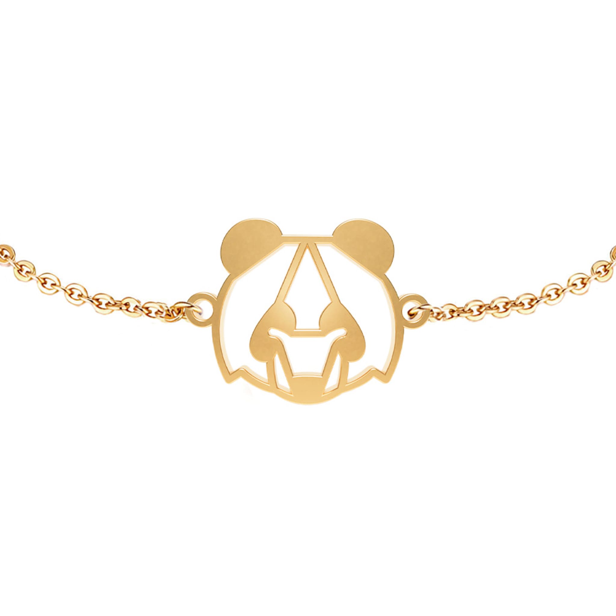 Bracelet Panda Or Chaîne Zoom #Couleur et bracelet_No