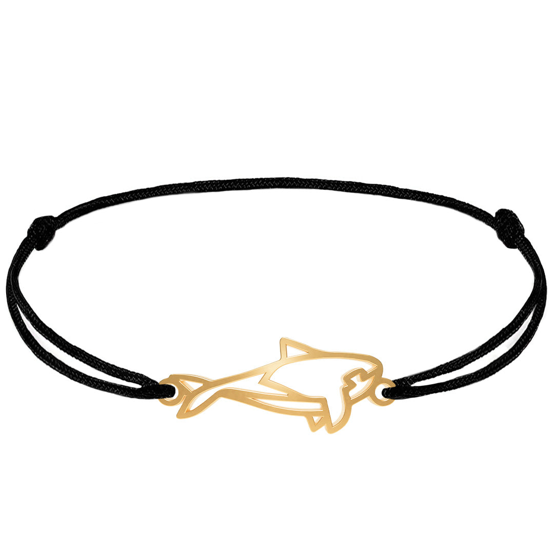 Bracelet Orque 1 Or Cordon #Couleur et bracelet_Or avec cordon #Modèle_Modèle 1