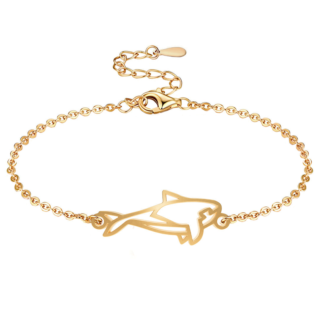 Bracelet Orque 1 Or Chaîne  #Couleur et bracelet_Or avec chaîne #Modèle_Modèle 1