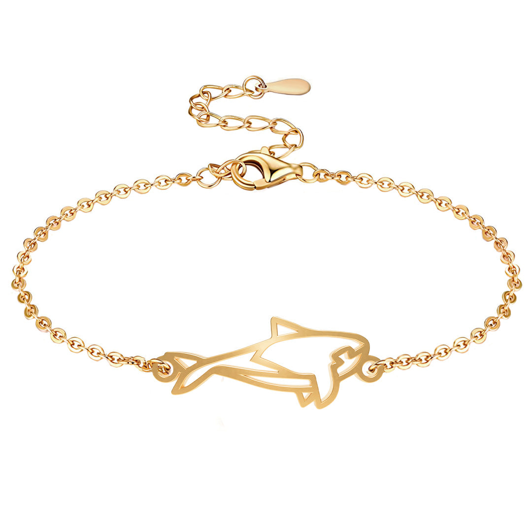 Bracelet Orque 1 Or Chaîne #Couleur et bracelet_Or avec chaîne #Modèle_Modèle 1