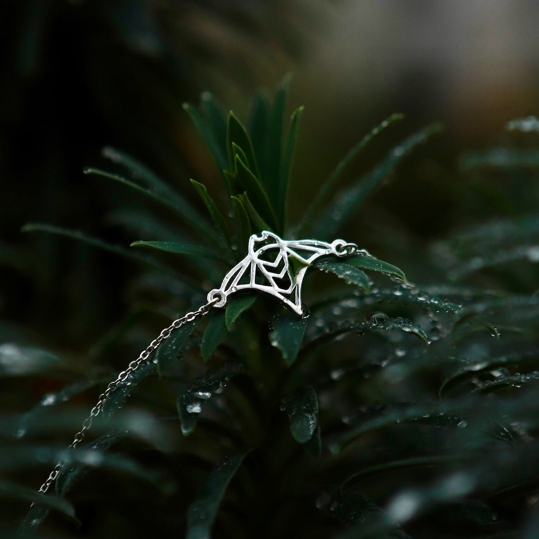 bracelet animal totem raie 2 argent Nature #Modèle_Modèle 2