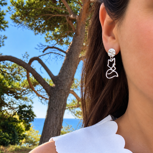 Boucles d'oreilles Renard