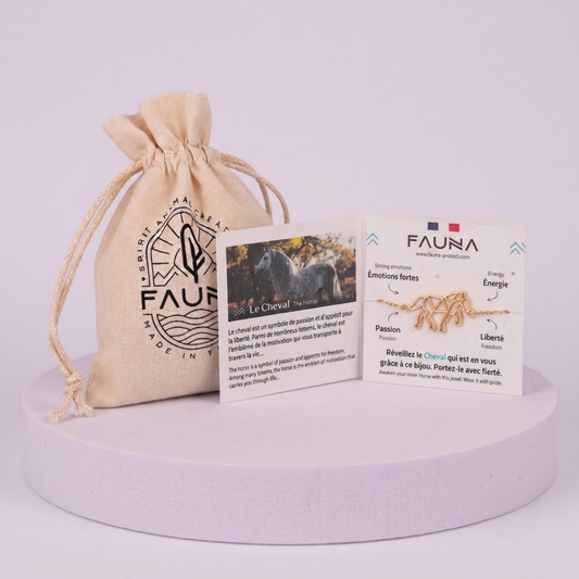 Bracelet Cheval avec cordon Liberty