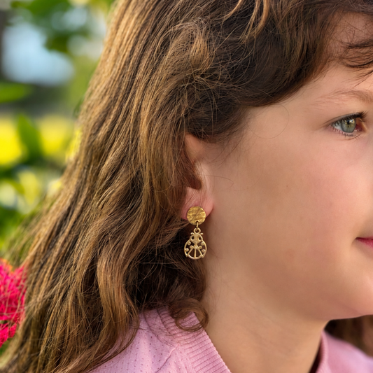 Boucles d'oreilles Coccinelle