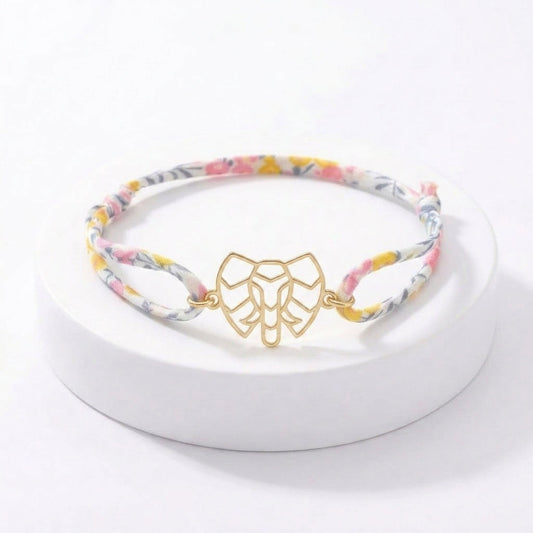 Bracelet Éléphant avec cordon Liberty