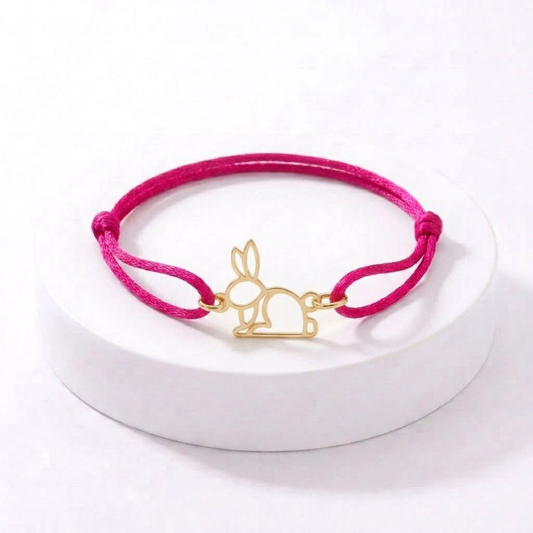 Bracelet Lapin avec cordon Liberty