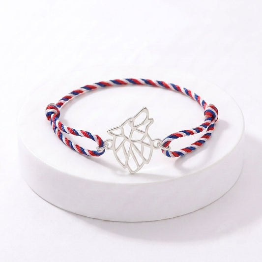 Bracelet Loup N°1 avec cordon Liberty