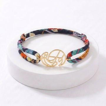 Bracelet Loutre N°1 avec cordon Liberty