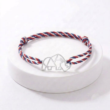 Bracelet Rhinocéros avec cordon Liberty