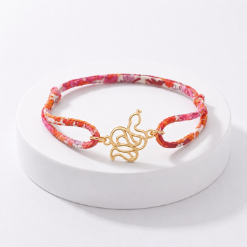 Bracelet Serpent avec cordon Liberty