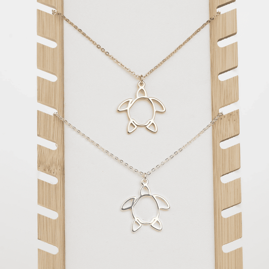 Turtle Necklace One Line