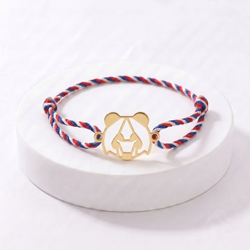 Bracelet Panda avec cordon Liberty