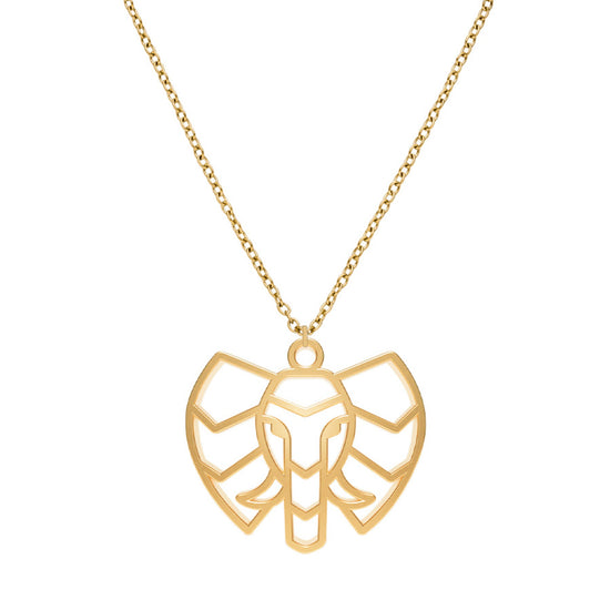 Collier Elephant Or Chaîne
