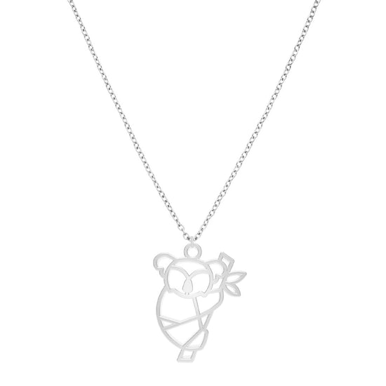 Collier Koala Argent Chaîne