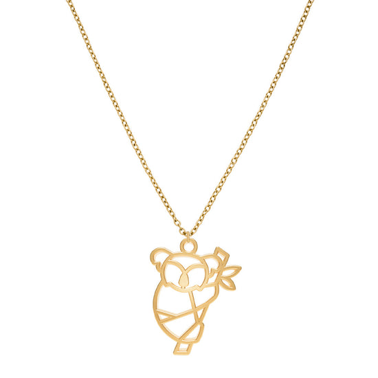 Collier Koala Or Chaîne