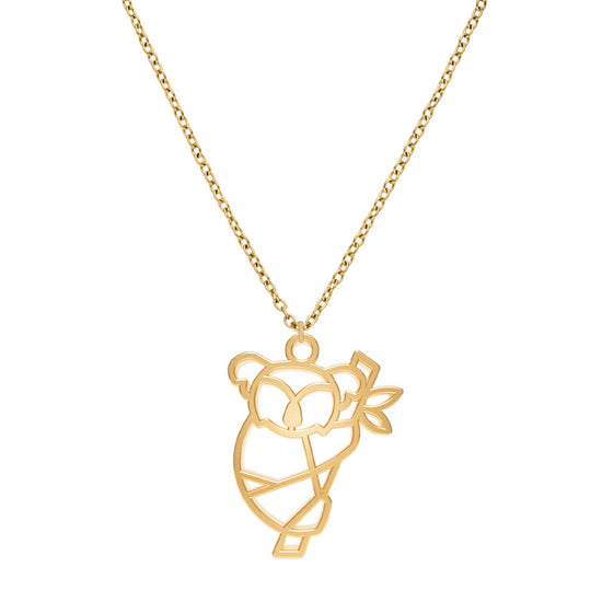 Collier Koala Or Chaîne