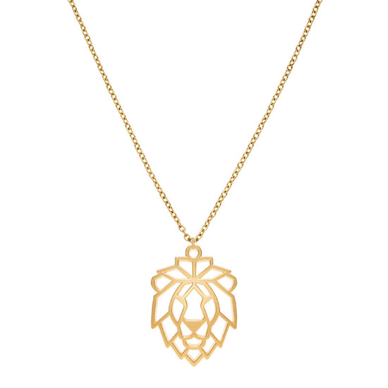 Collier Lion OR Chaîne