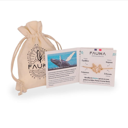 Bracelet Baleine avec chaîne