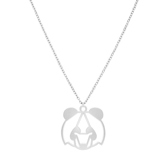 Collier Panda Argent Chaîne