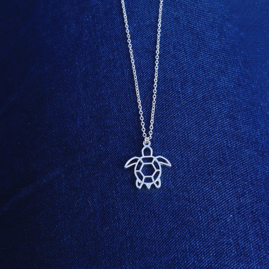 collier tortue argent Jean