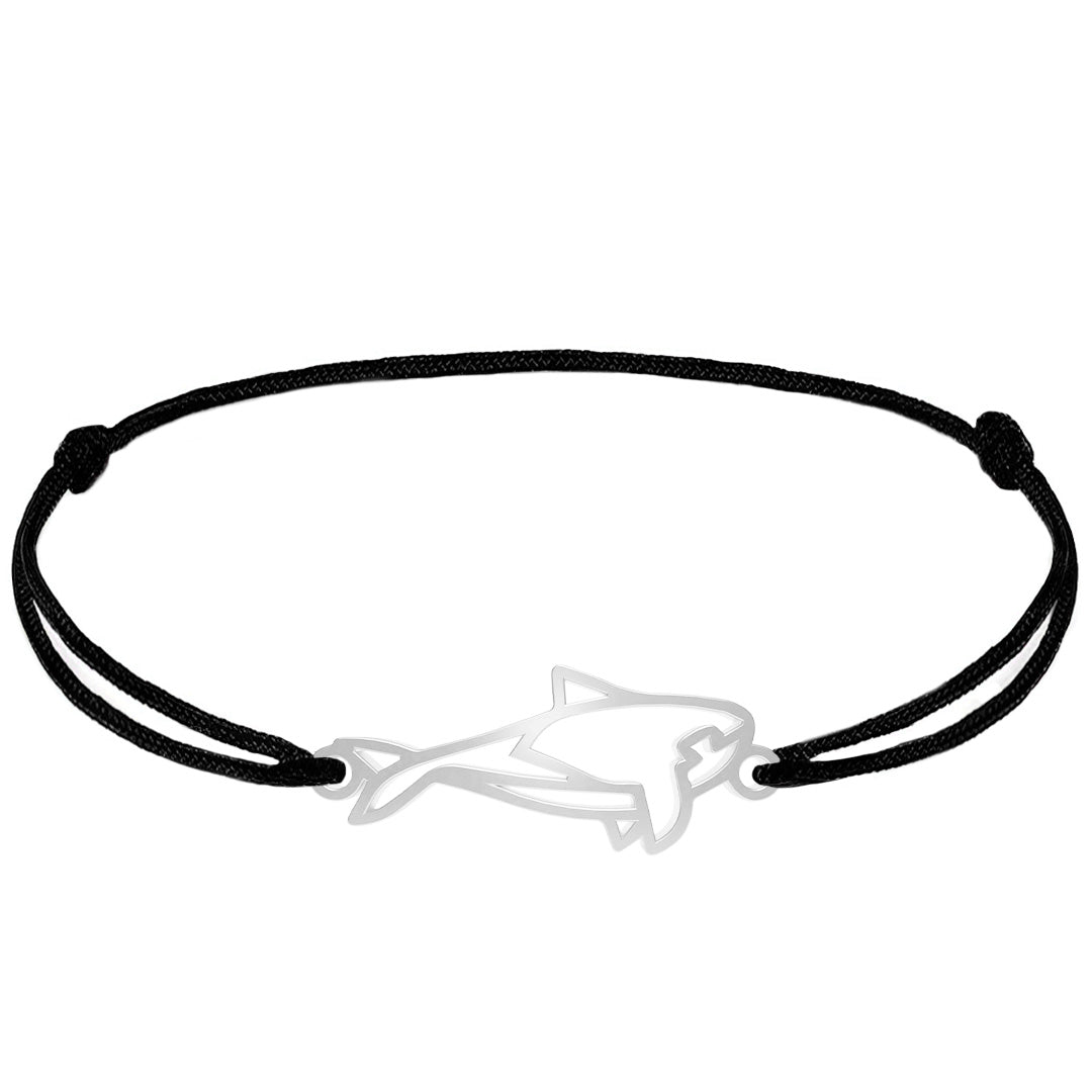 Bracelet Orque 1 argent cordon #Couleur et bracelet_Argent avec cordon #Modèle_Modèle 1