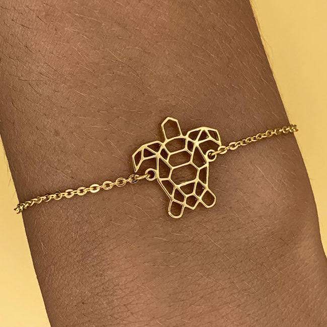 Tortue bracelet or origami Fauna - Fauna